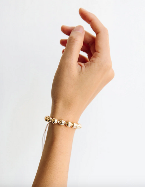 KAAREM - Abacus Row Moon Sun Bracelet, Moss
