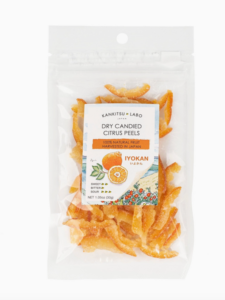 よーかん KAAREM - Dry Candied Japanese Citrus Peel Iyokan (いよかん
