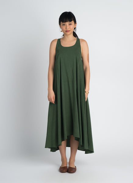 Belted Calfskin Tent Dress - Women - Ready-to-Wear