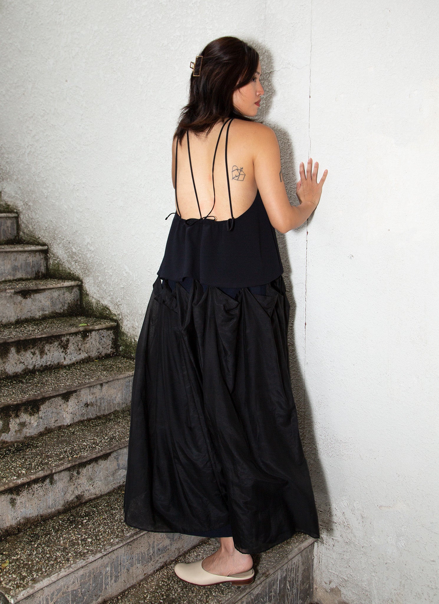 long lace bridesmaid dress A-line Burgundy Chiffon Long Sleeves Lace Bridesmaid Dresses APD1984 main image 1