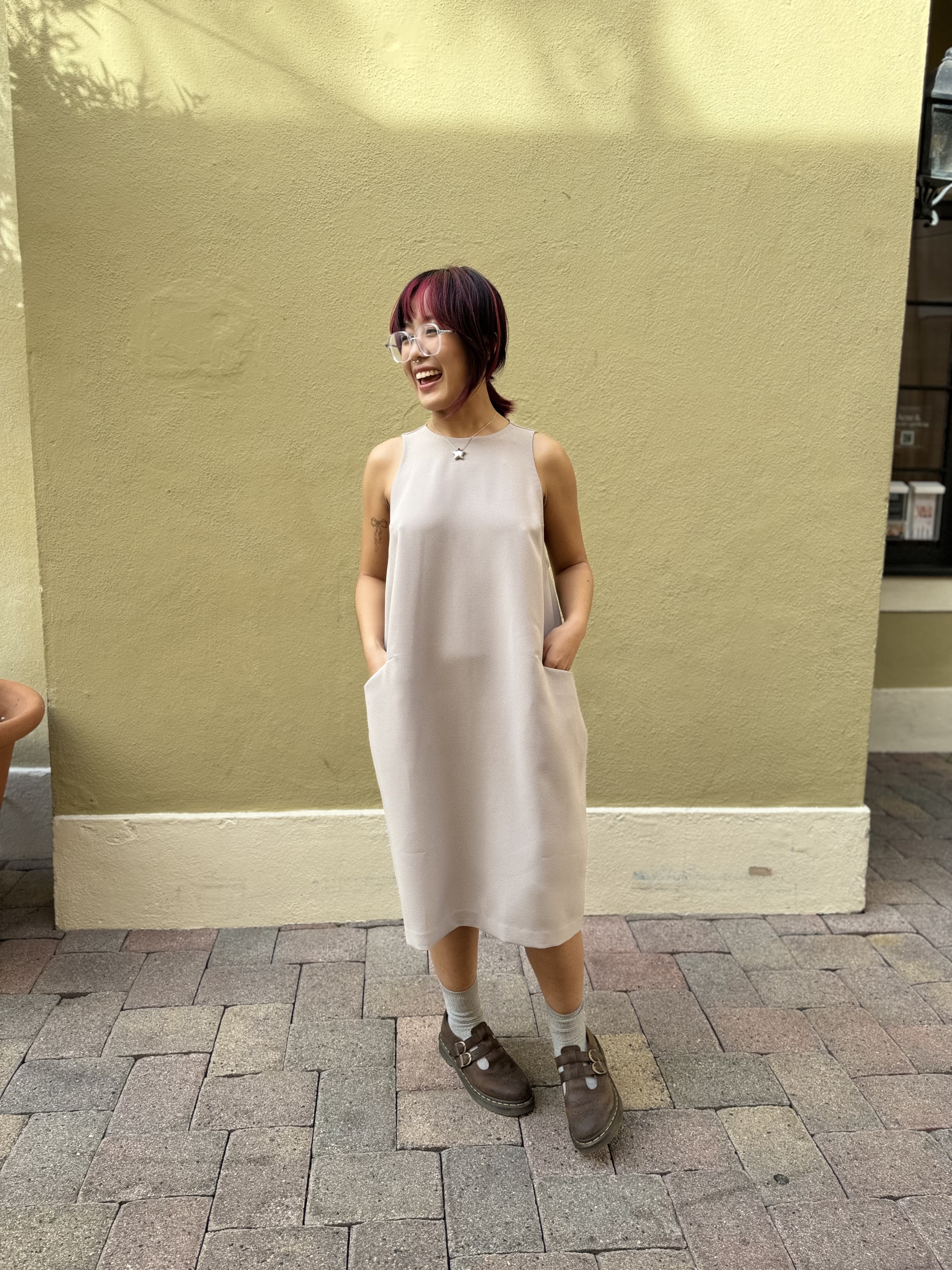 A sleeve of a sales garment with a deep armhole