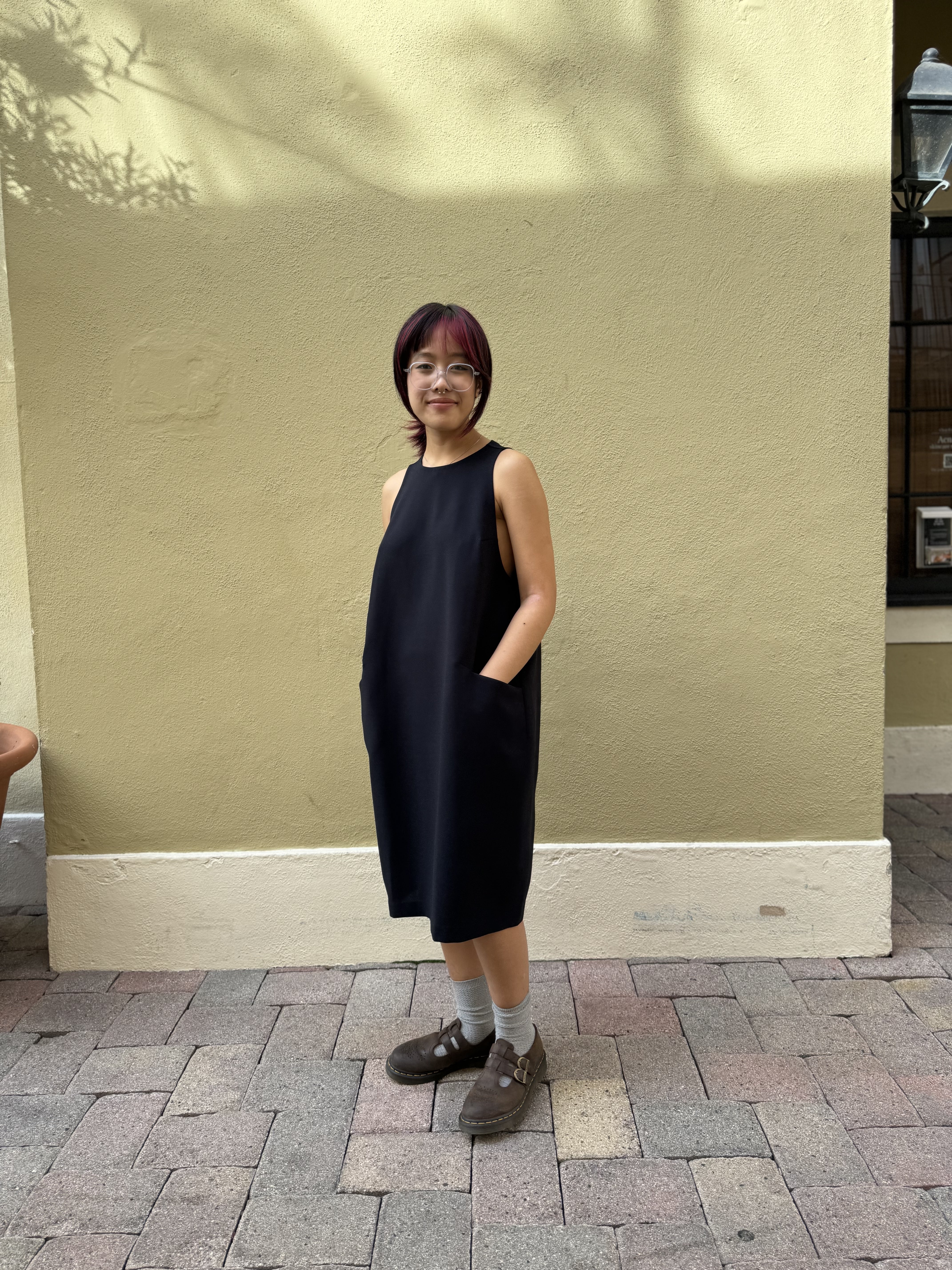 KAAREM - Flux Sleeveless Dropped Armhole Pocket Dress