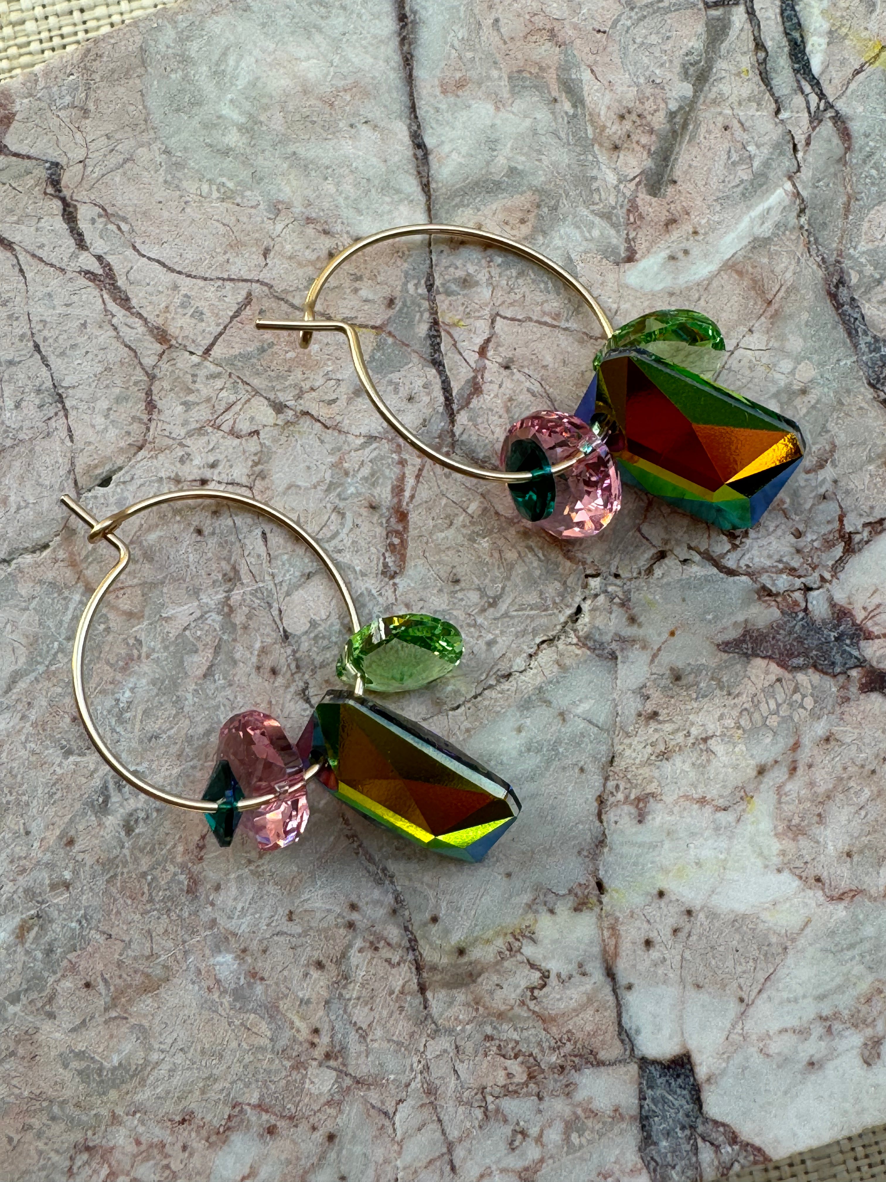 Sweet discount pea earrings