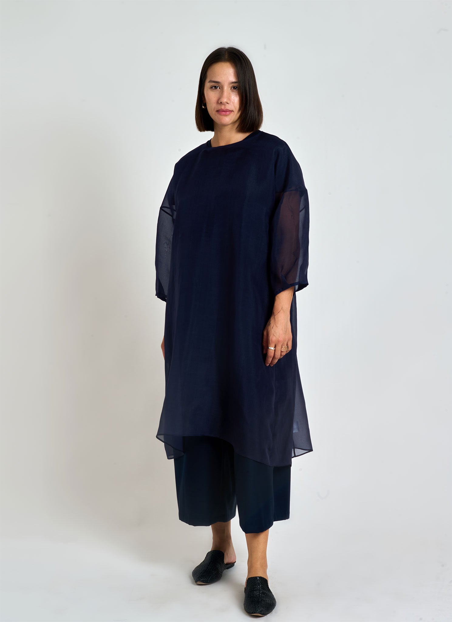 blue dress with starfish ASOS Design - Draped Mesh Maxi Dress - Women - Polyester - 6 US