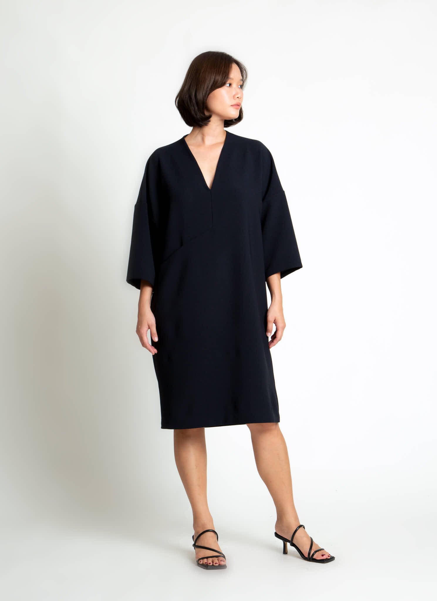 women's clothing maxi dress STAUD JOY MAXI DRESS BLACK