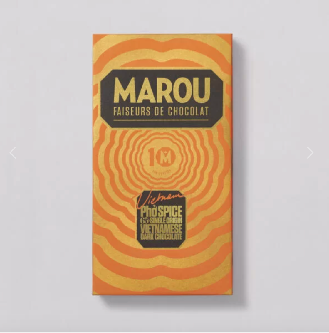 Marou Chocolate Phở Spice 65% (Limited Edition), 80g Bar