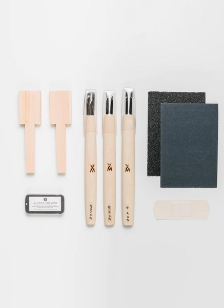 KAAREM - Melanie Abrantes Designs Japanese Beginner Spoon Carving Kit