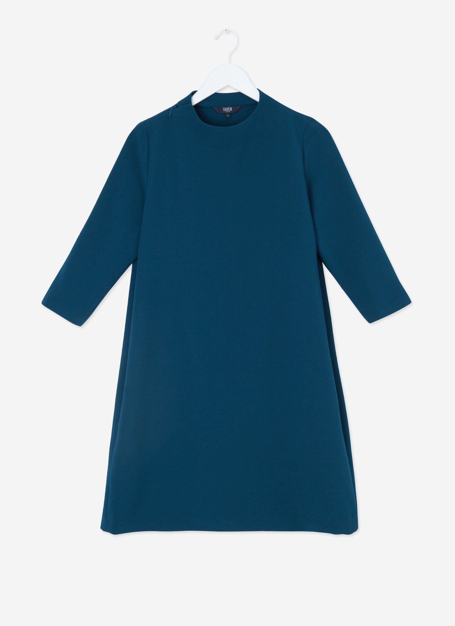 KAAREM - Pure 3/4 Sleeve Mockneck Dress