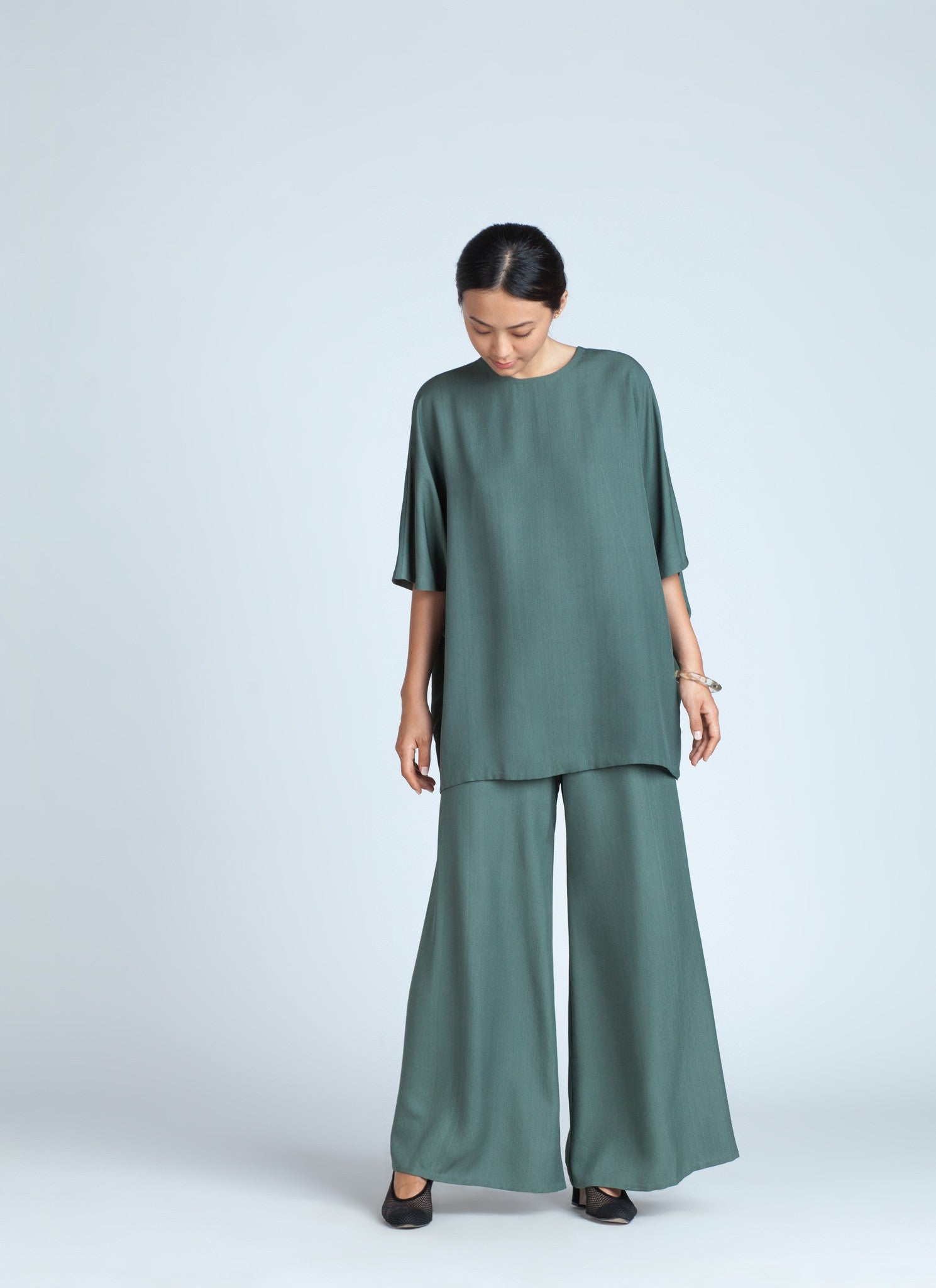 【SCENERITY】Malik wide cotton pants SCENERITY】Malik wide cotton pants (SCENERITY/パンツ