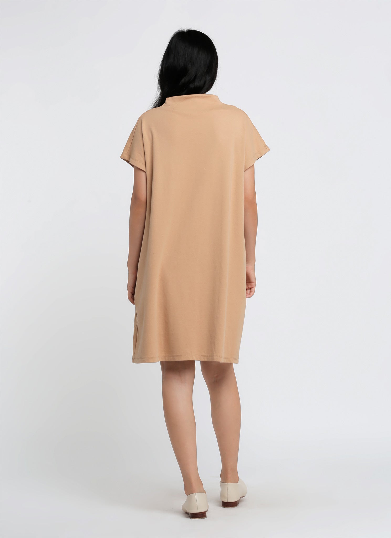 white christmas dresses KAAREM - Coralline Mockneck Pocket Dress