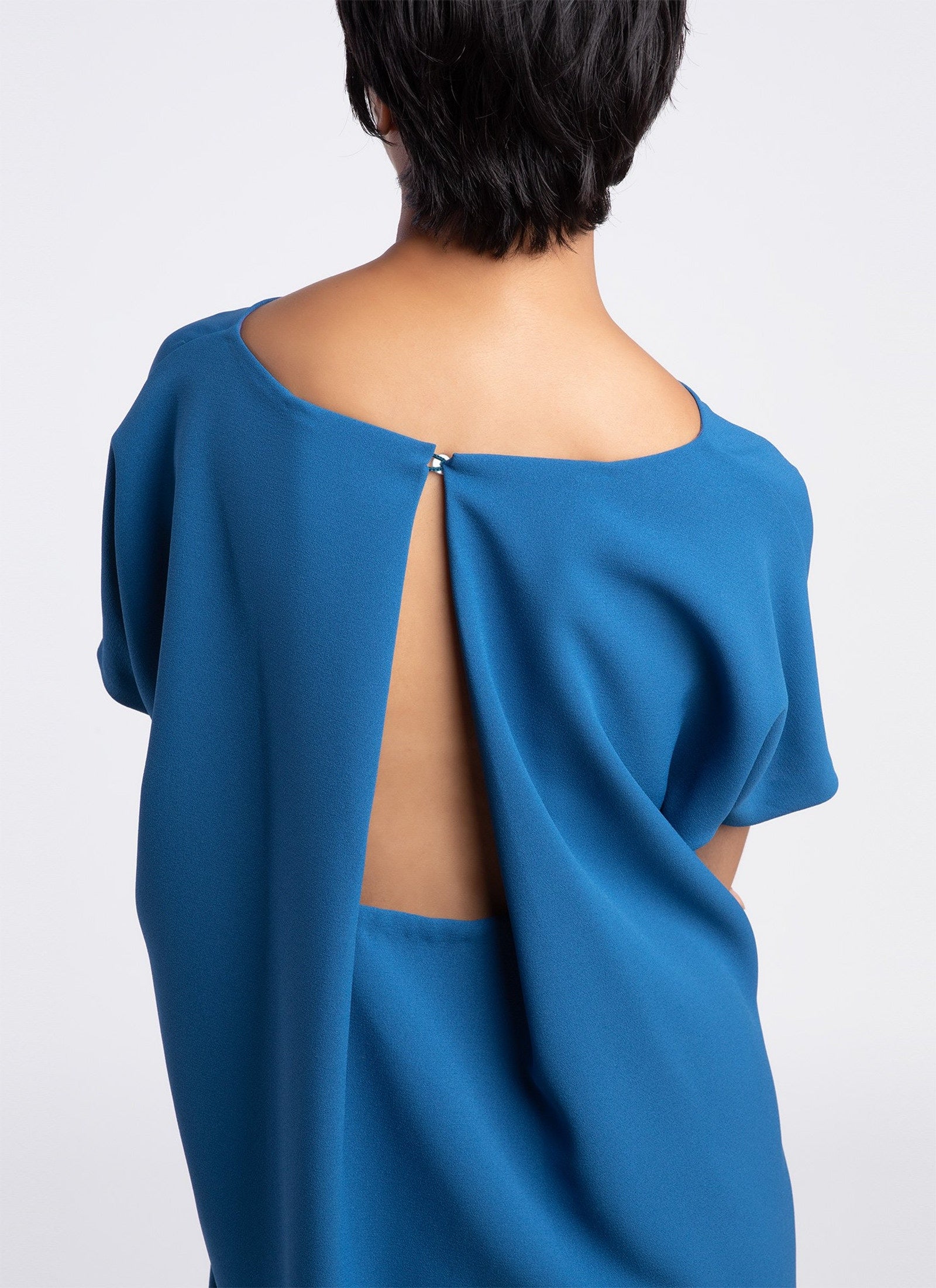KAAREM - Angle Mini Dolman Open Back Dress